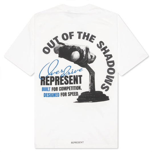 Out Of The Shadows T-Shirt - Flat White