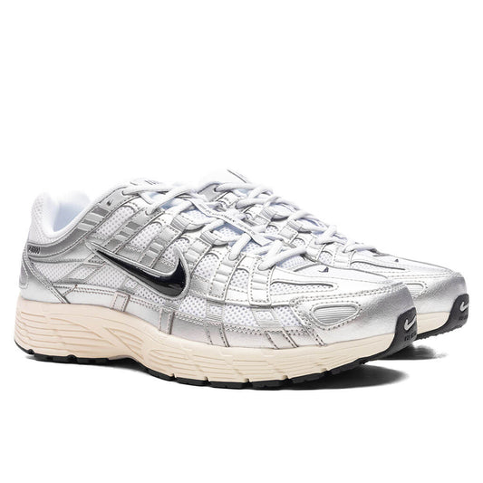 P-6000 - White/Black/Metallic Silver/Flat Silver