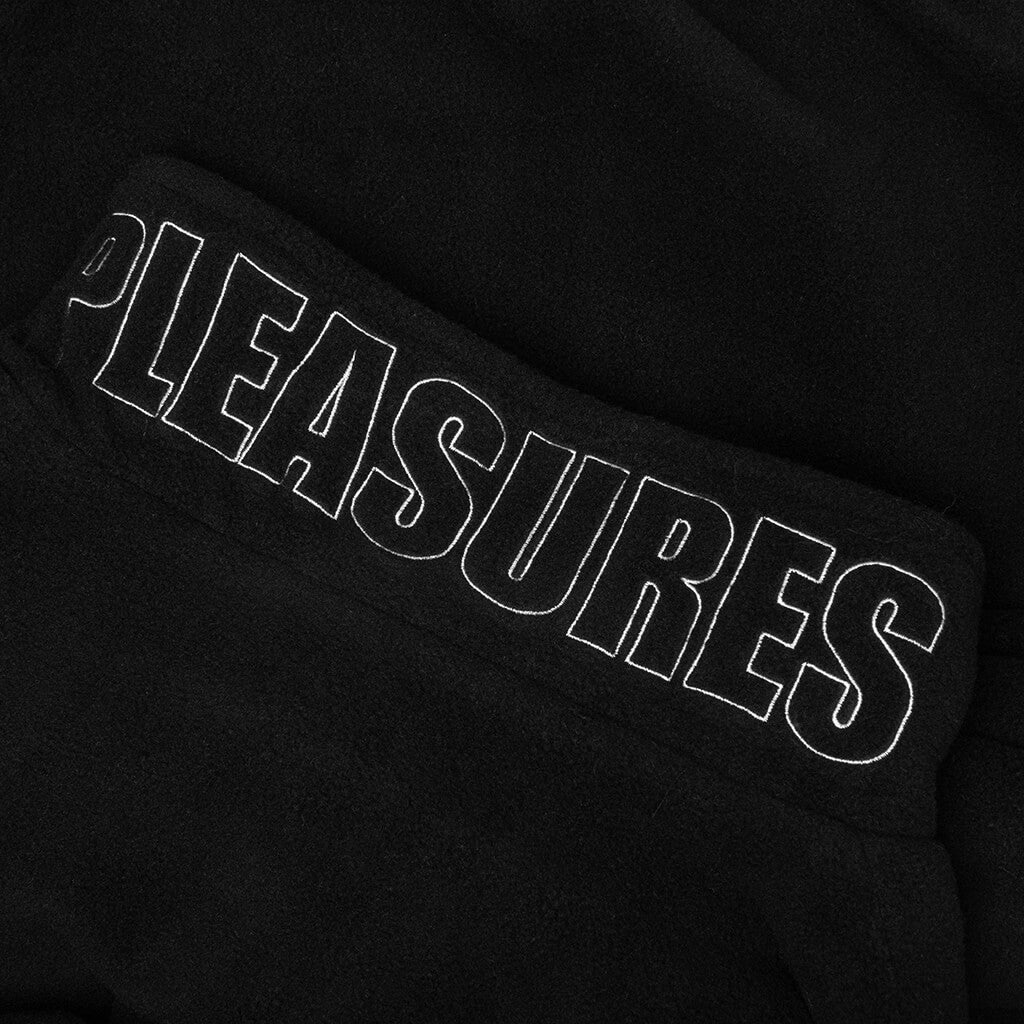 Evol Fleece Zip Up - Black