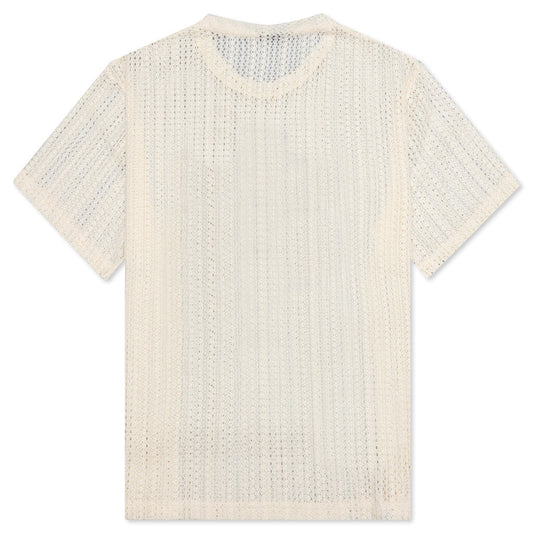 Volume Mesh T-Shirt - White
