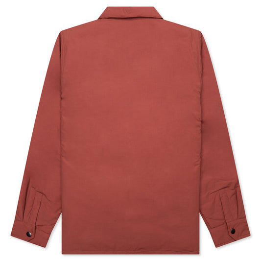 Padded Tech Over Shirt - Brick