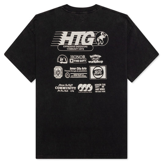Paint Works Tee - Black