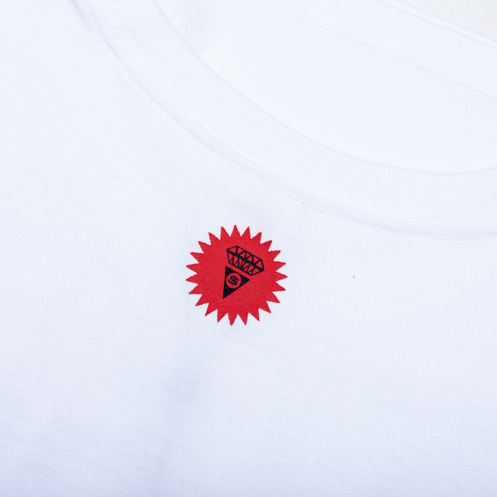 Pasta S/S Tee - White