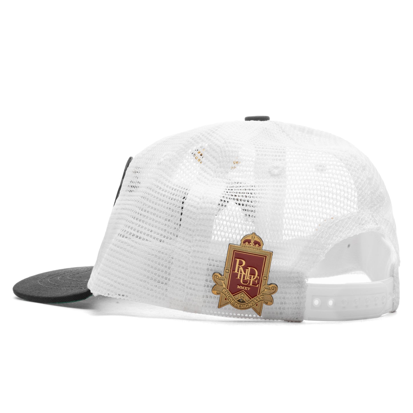 Patch Mesh Trucker Hat - Black/White