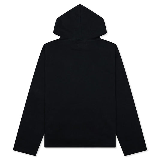 Patchwork Party Hoodie - Black