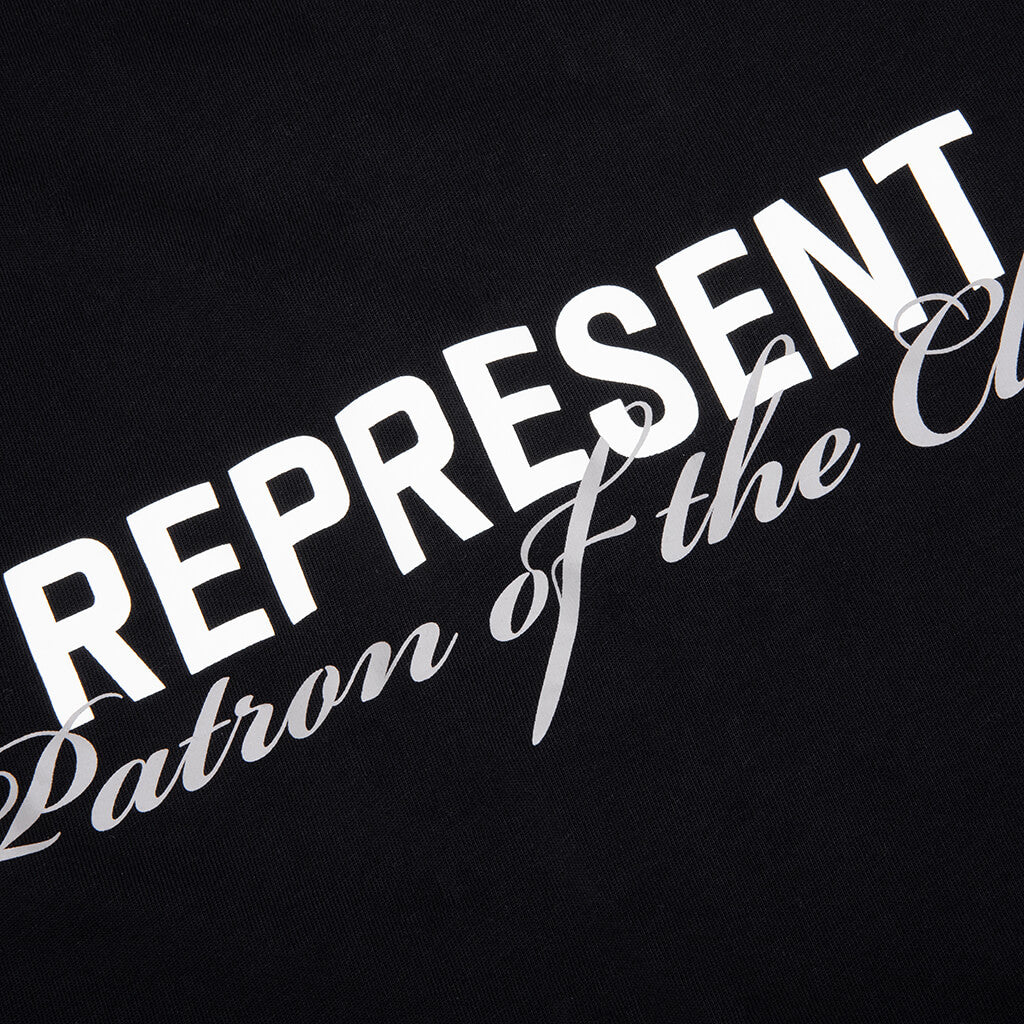Patron Of The Club T-Shirt - Black