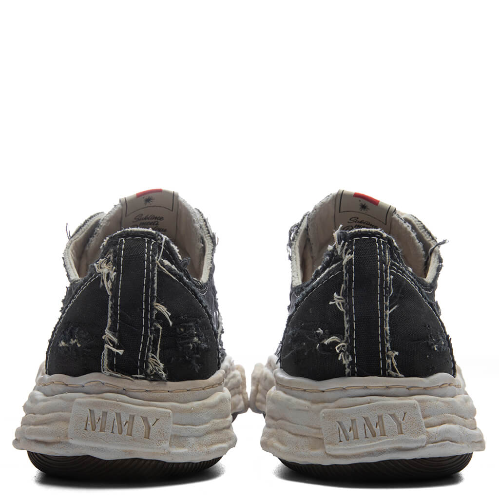 Peterson 23 Low OG Sole Ripped Over Dyed Canvas - Black