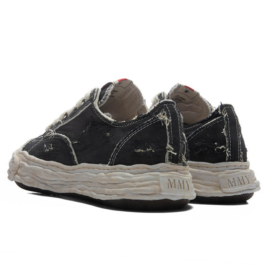 Peterson 23 Low OG Sole Ripped Over Dyed Canvas - Black