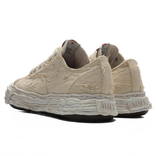 Peterson 23 Low OG Sole Ripped Over Dyed Canvas - White