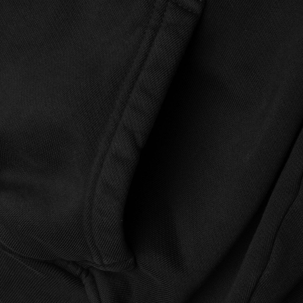 Petrol Patch Hoodie - Vintage Black