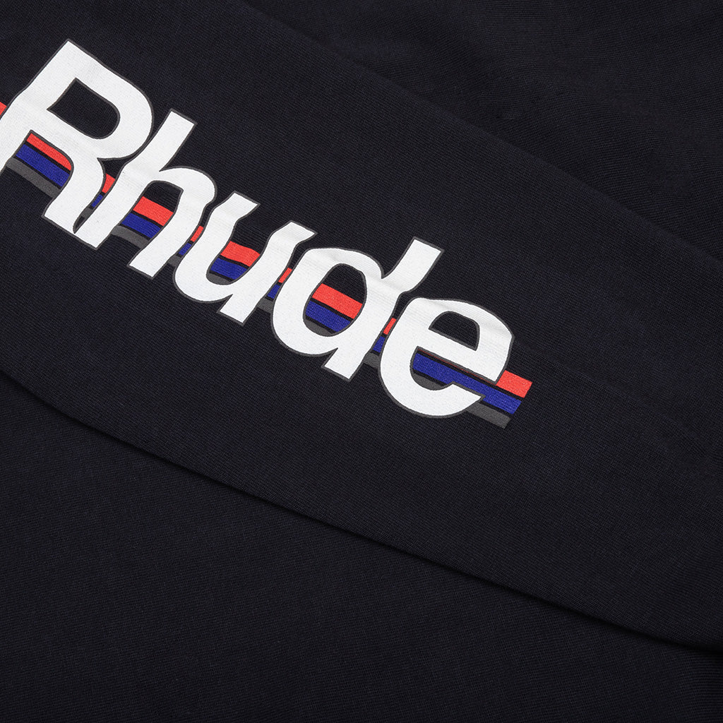 Petrol Patch L/S Tee - Vintage Black