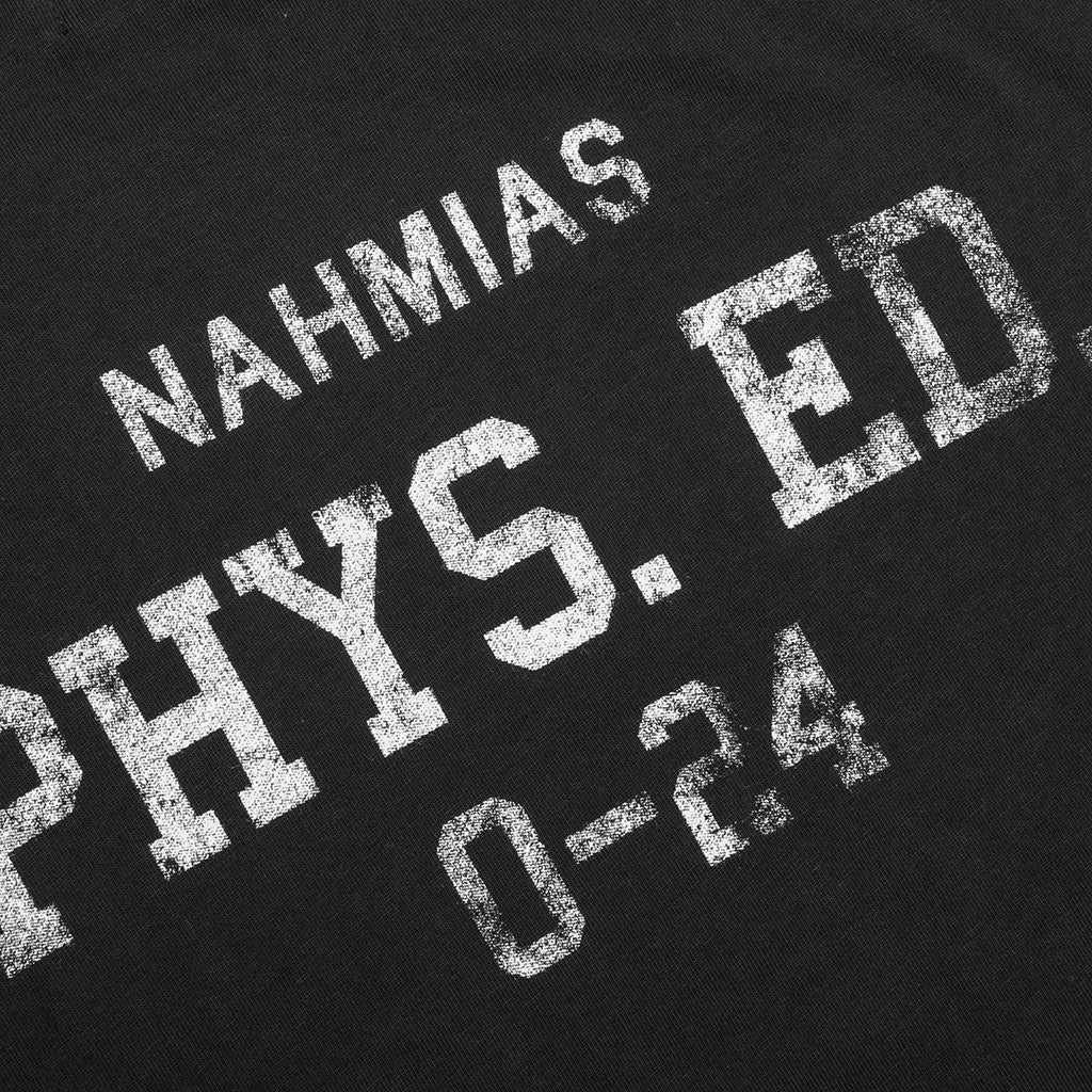 Physical Education Boxy T-Shirt - Off Black