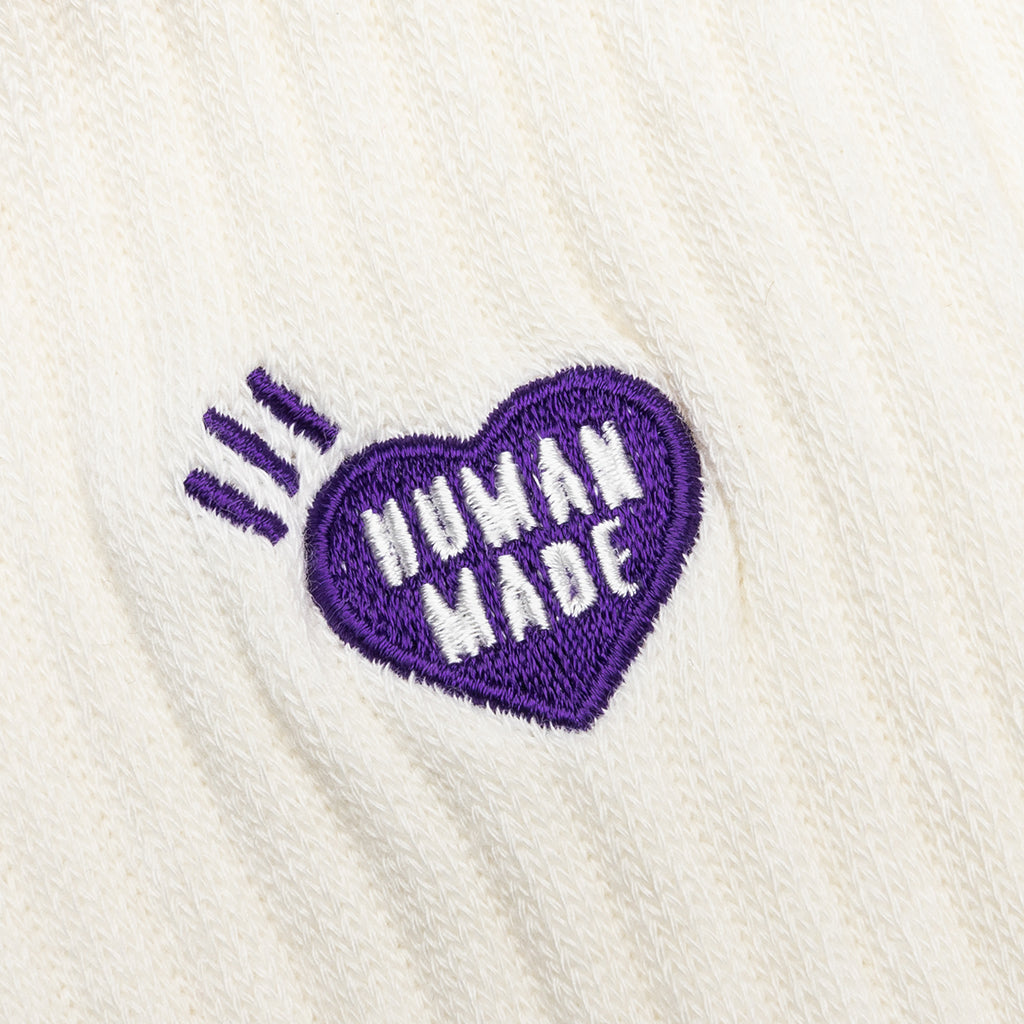 Pile Socks - White