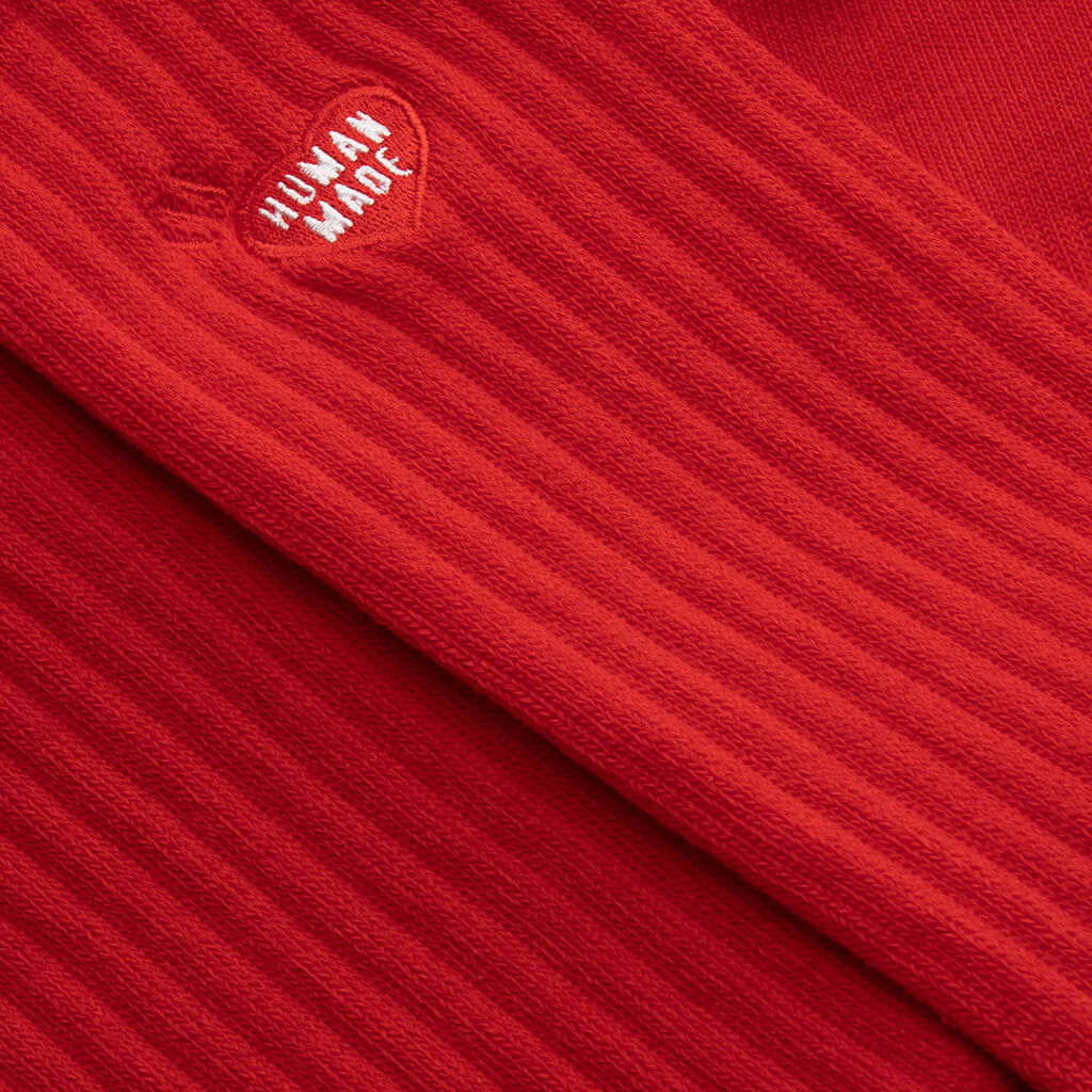 Pile Socks - Red