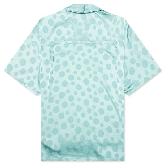 Polka Dot Camp Shirt - Green