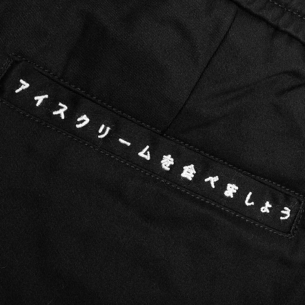 Strawberry Fit Prep Pants - Black