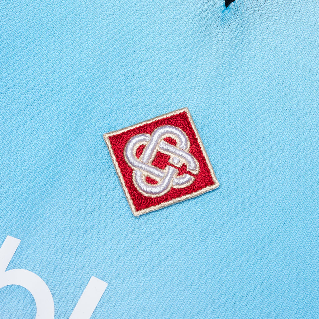 Printed Football Top - Gradient