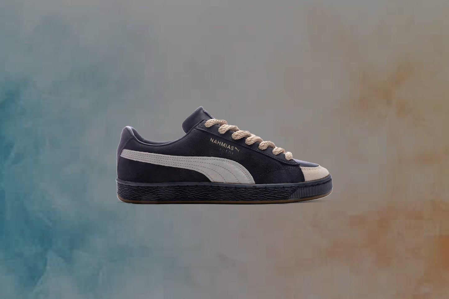 PUMA x Nahmias Suede Vintage - Flat Dark Gray/Vapor Gray/Honey Butter