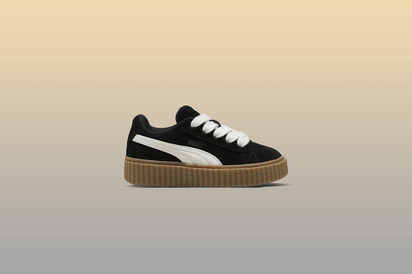Puma x Fenty Creeper Phatty Little Kids' - Black/Warm White/Gum