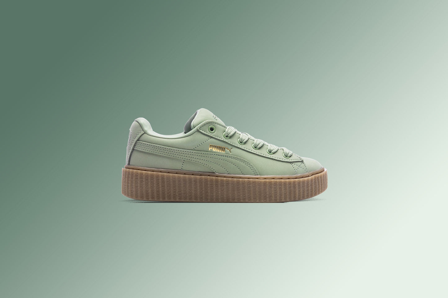 Puma x Fenty Women's Creeper Phatty Nubuck - Green Fog