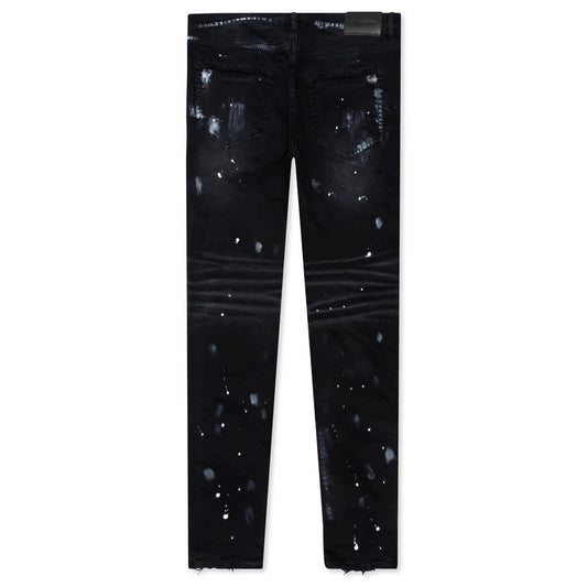 P001 - Black Resin Knee Slit