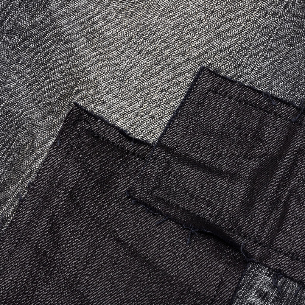 P001 - Grey Black Patched