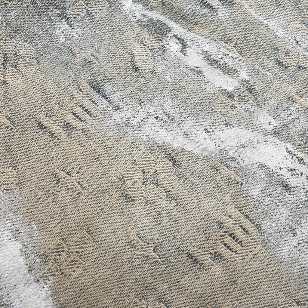 Purple Denim P001 - Holographic Earth Jacquard Monogram