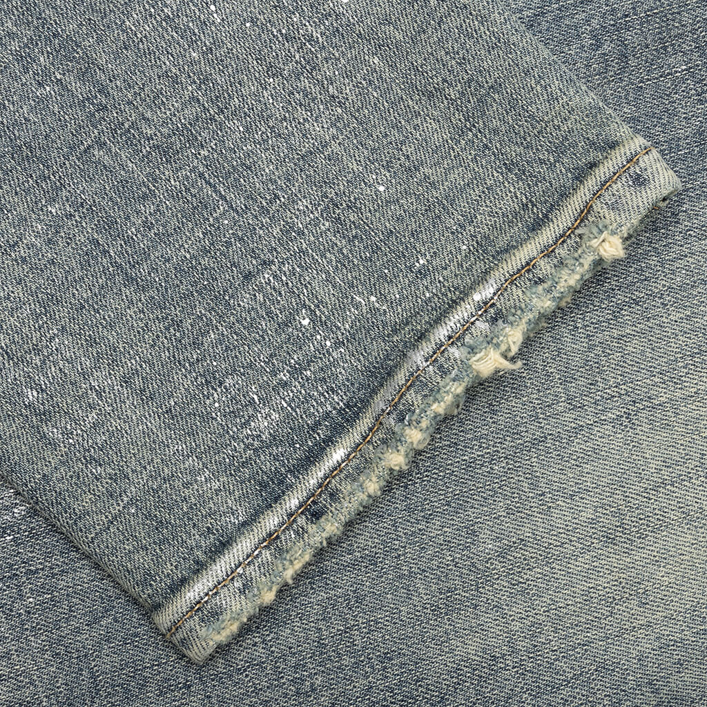 P001 - Light Indigo Metallic Silver