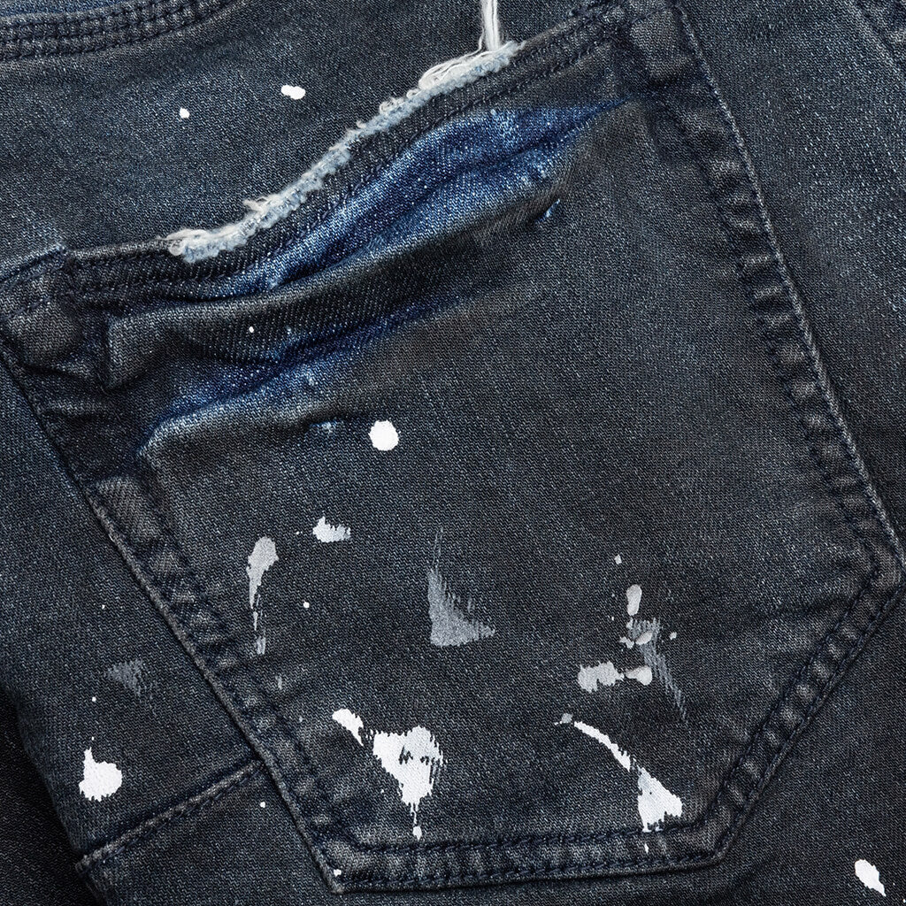 Purple Denim P001 - Painters Waxed Indigo