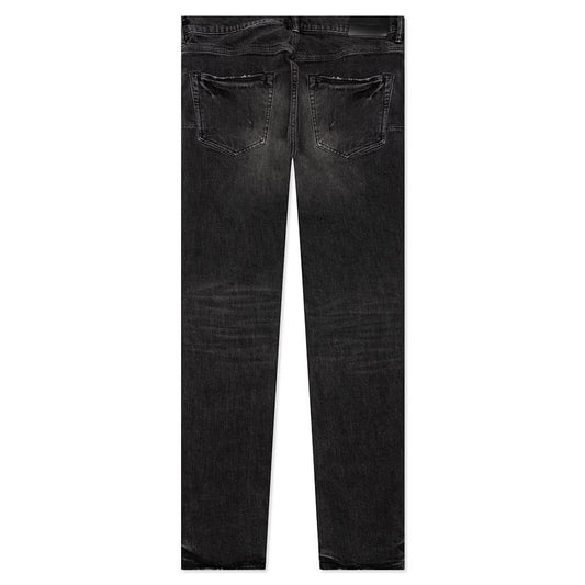 P001 - Worn Black Patchwork