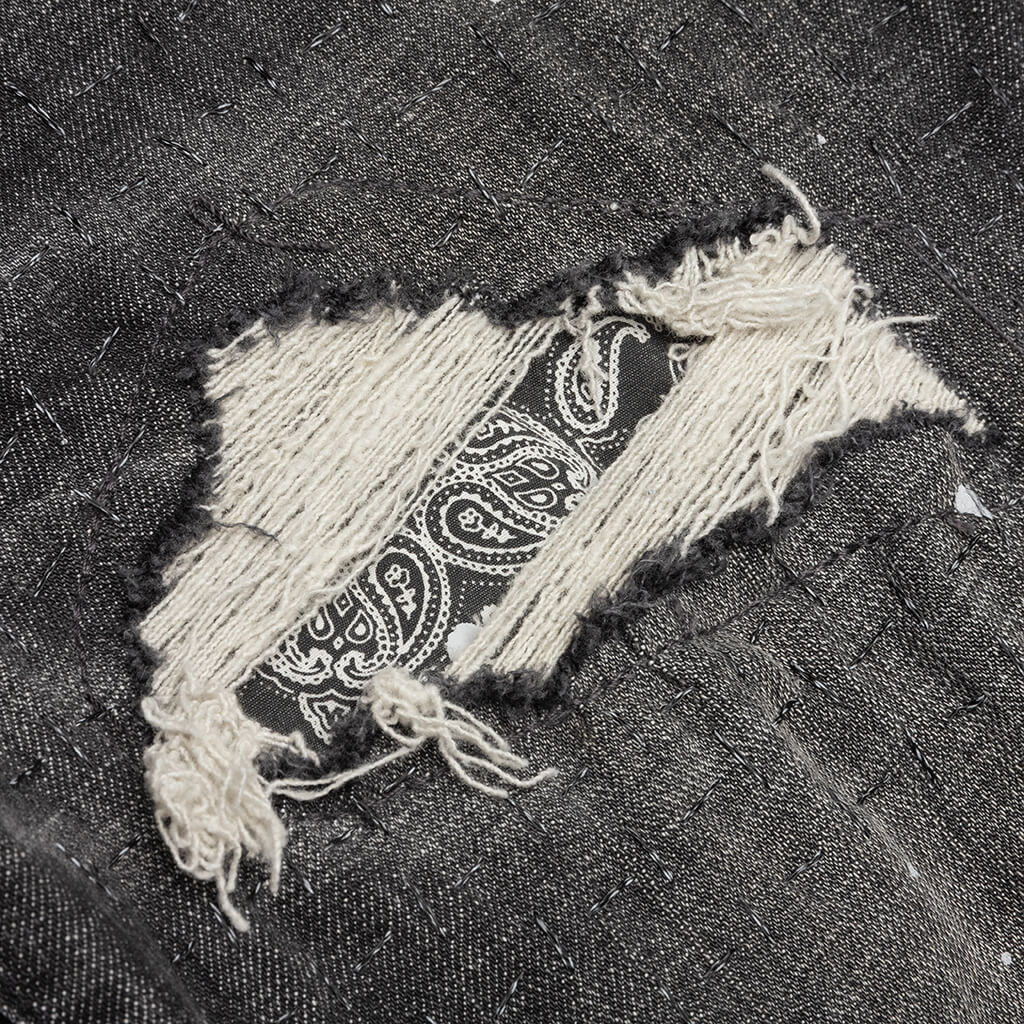 P002 - Bandana Patch Pocket Grey