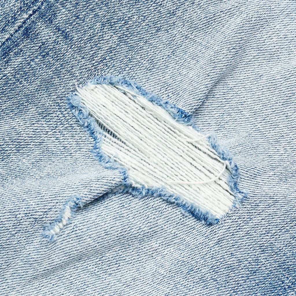 P002 - Faded Blue Tonal Distress