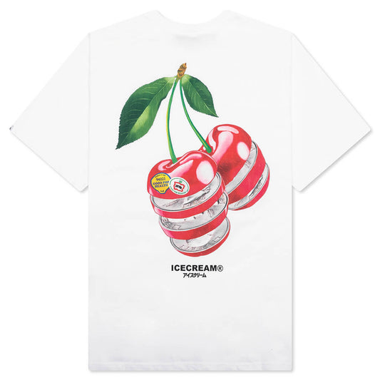 Quarters S/S Tee - White