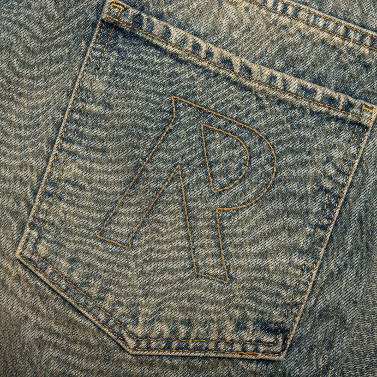 R3 Baggy Denim - Blue Cream