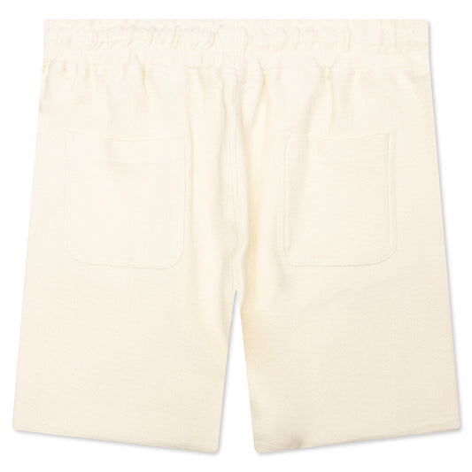 Race Herringbone Short - White