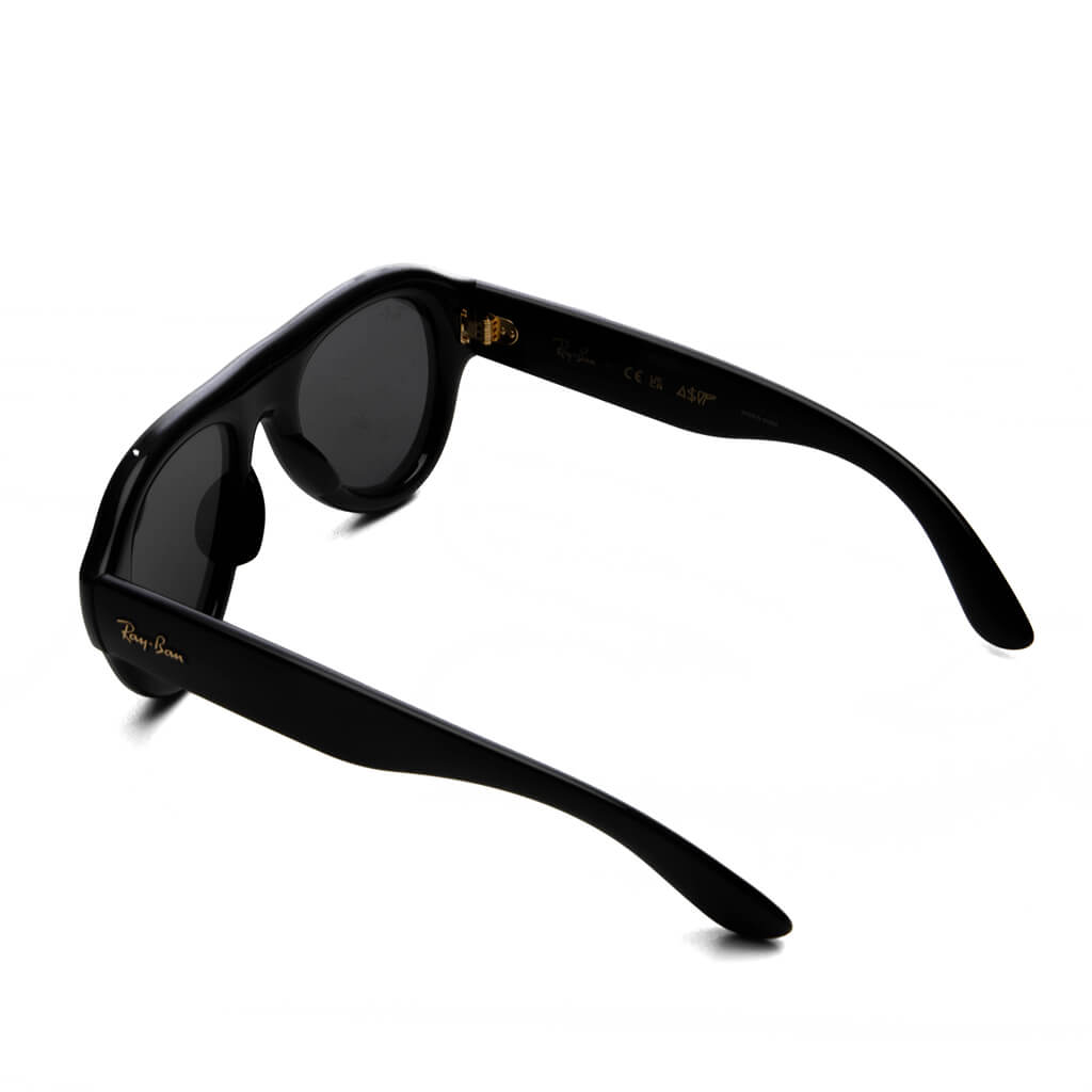 Ray-Ban x A$AP Rocky Aviator Puffer - Black Frame/Dark Grey Lens