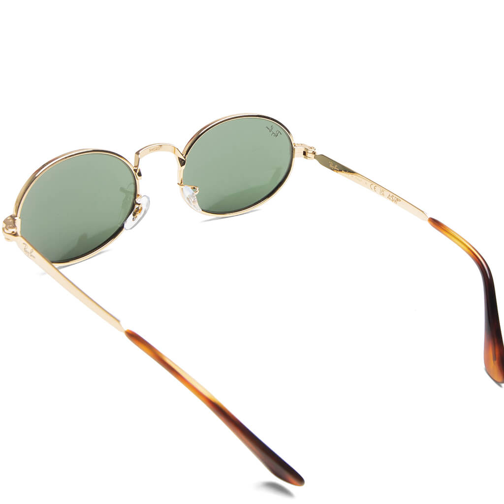 Ray-Ban x A$AP Rocky Bold Metals Oval - Arista/Green