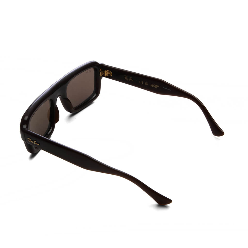 Ray-Ban x A$AP Rocky Flacko Puffer - Transparent Brown Frame/Dark Brown Lens