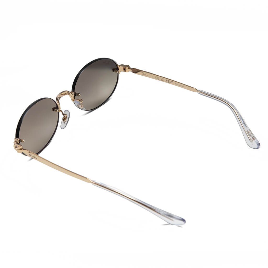 Ray-Ban x A$AP Rocky Rimless Oval - Arista/Gradient Brown