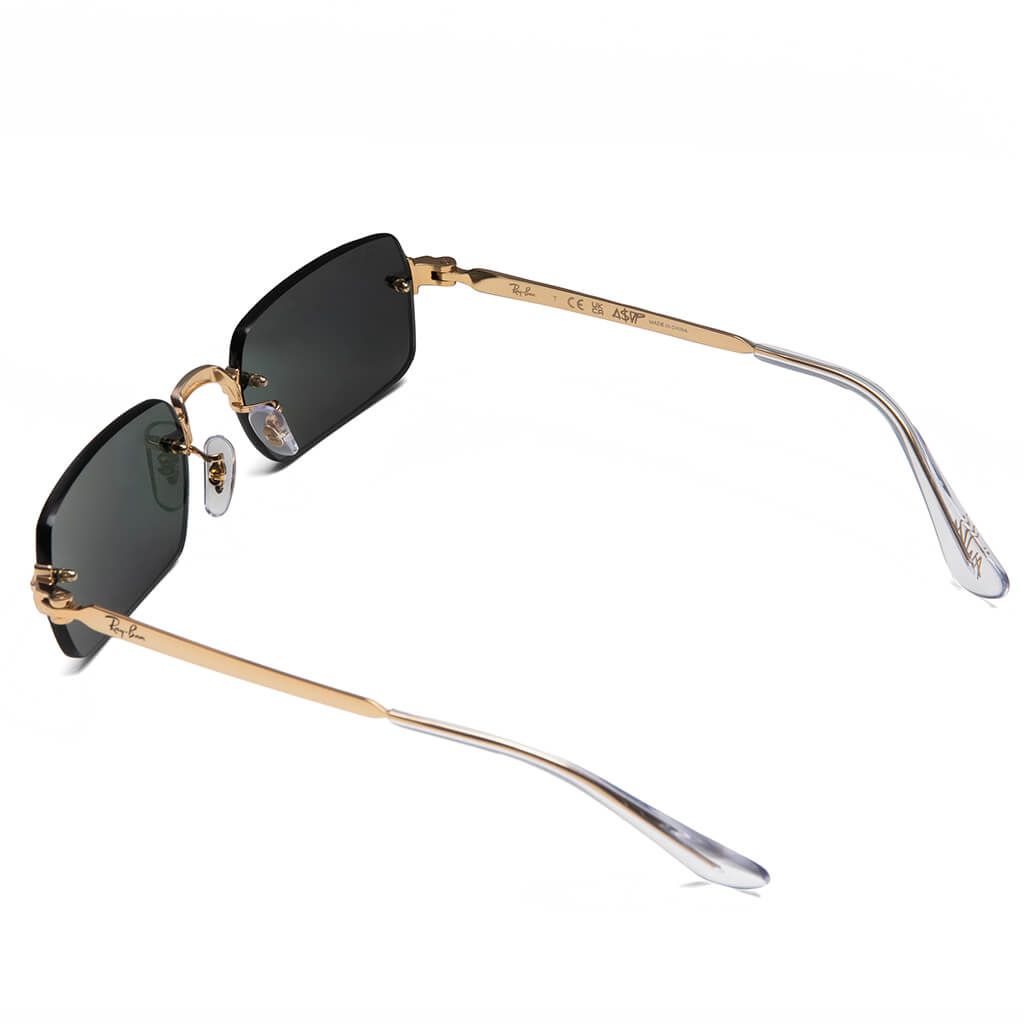 Ray-Ban x A$AP Rocky Rimless Pillow - Arista/Dark Green