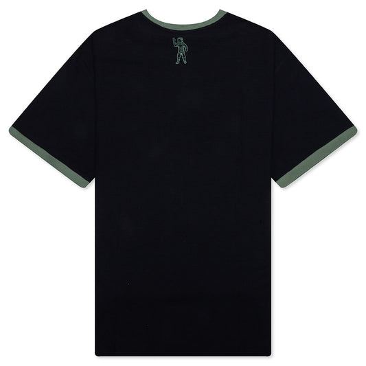 Record S/S Knit Shirt- Black