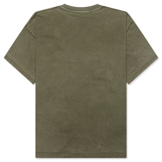Rep Reverse Applique T-Shirt - Dark Olive