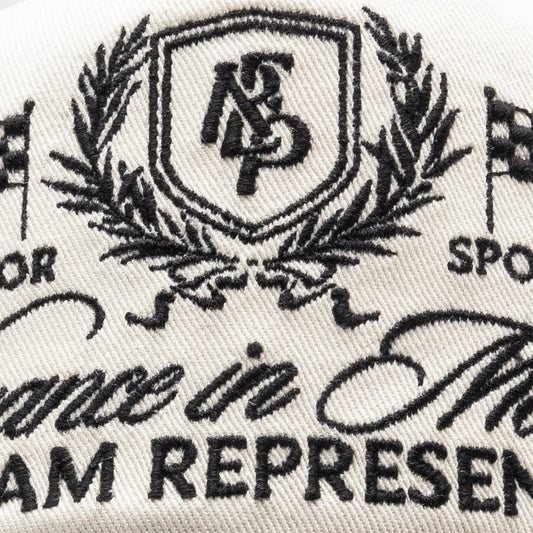 Crest Cap - Antique White