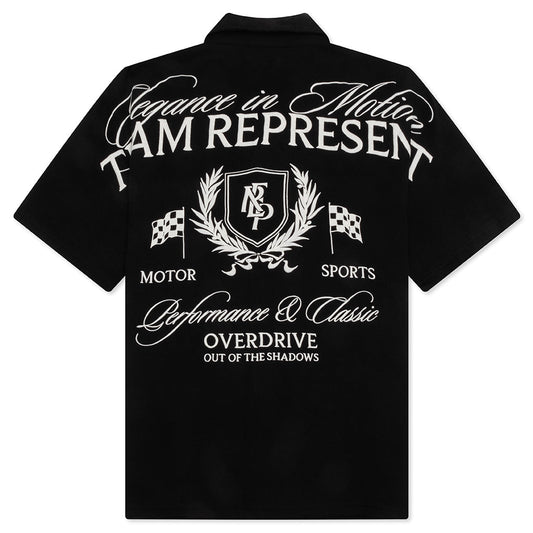 Crest Shirt - Jet Black