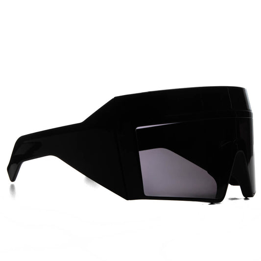 Rev Shiny Sunglasses - Black