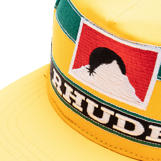 Ayrton Hat - Yellow/Forest Green