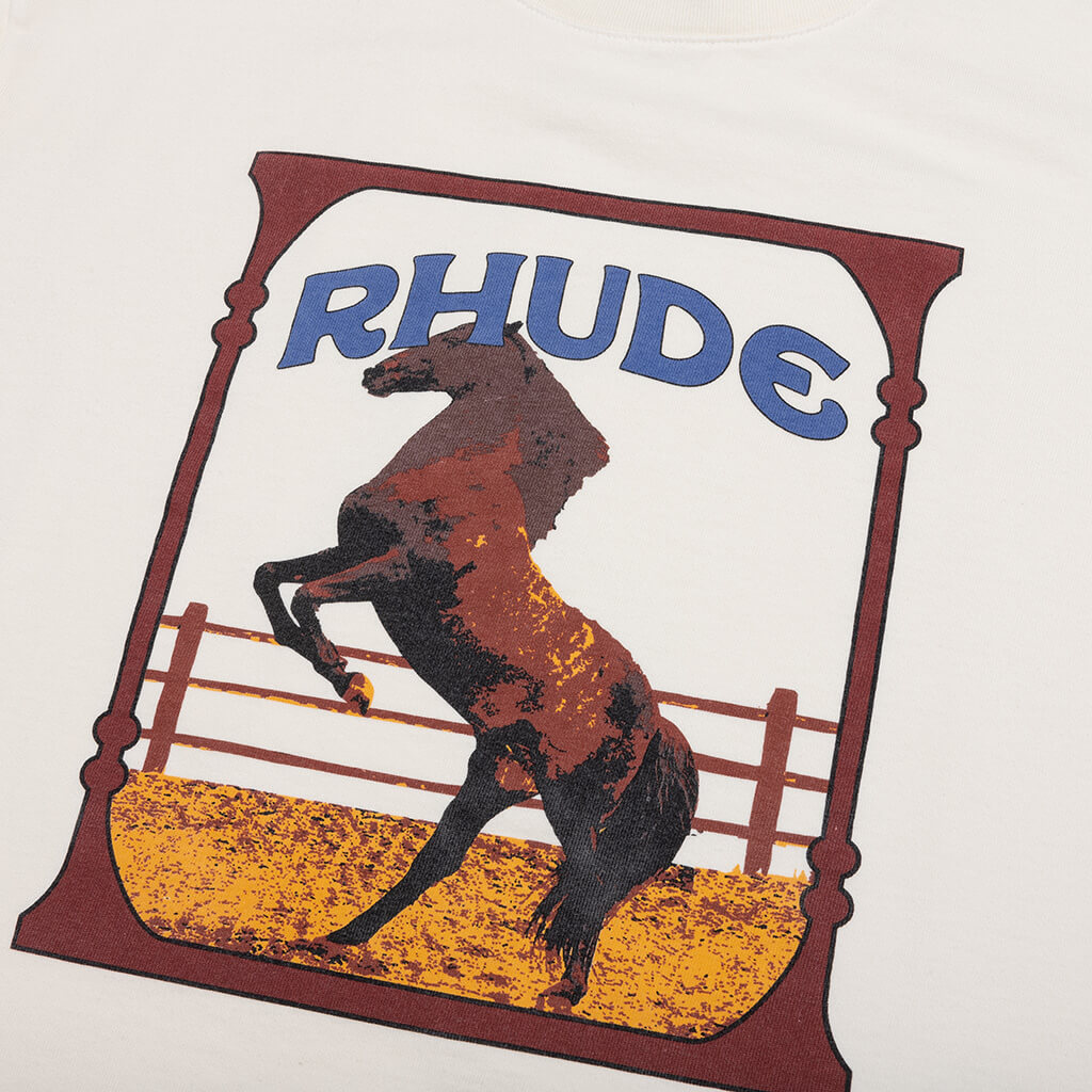 Rhude Cardre Tee - Vintage White