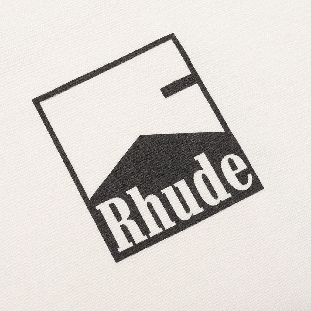 Rhude Chevron Tee - Vintage White