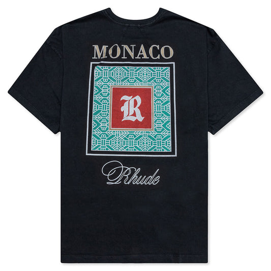 Monaco Tee - Vintage Black