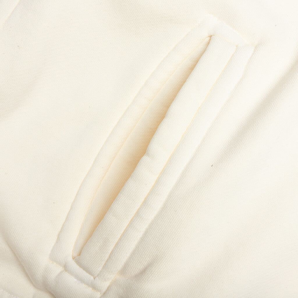 Quarter Zip - Vintage White/Black